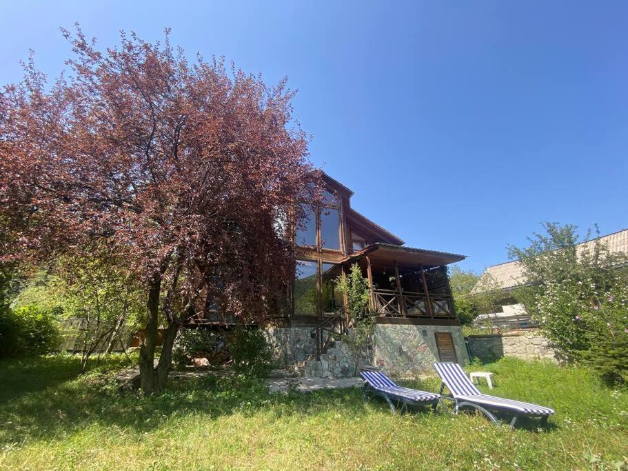 ❆Cozy, 4 Br. Villa In Ananuri❆ Exteriör bild